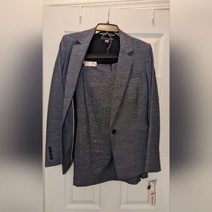 Antonio Melani navy/ivory suit (skirt & jacket)